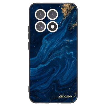 Picasee silikonowe czarne etui na Xiaomi 15T - Blue