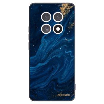 Picasee silikonowe czarne etui na Xiaomi Redmi Note 15 4G - Blue