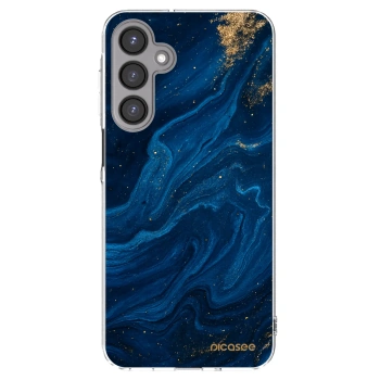 Picasee silikonowe przeźroczyste etui na Samsung Galaxy A16 4G - Blue