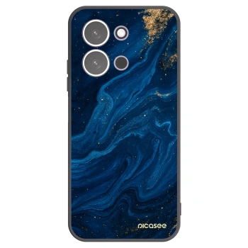 Picasee silikonowe czarne etui na Xiaomi Redmi 15C 5G - Blue