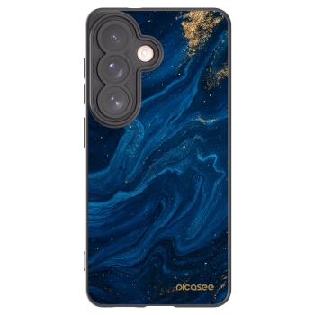 Picasee silikonowe czarne etui na Samsung Galaxy S26 - Blue