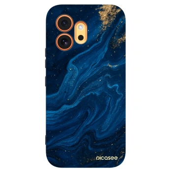 Picasee silikonowe czarne etui na Honor 600 - Blue