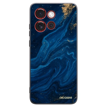 Picasee silikonowe czarne etui na Motorola Edge 60 Neo 5G - Blue