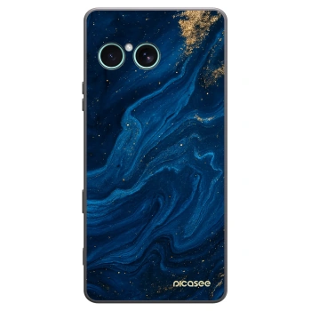 Picasee silikonowe czarne etui na Sony Xperia 10 VII - Blue