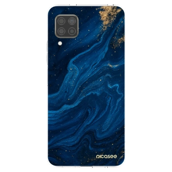 Picasee silikonowe przeźroczyste etui na Huawei P40 Lite - Blue