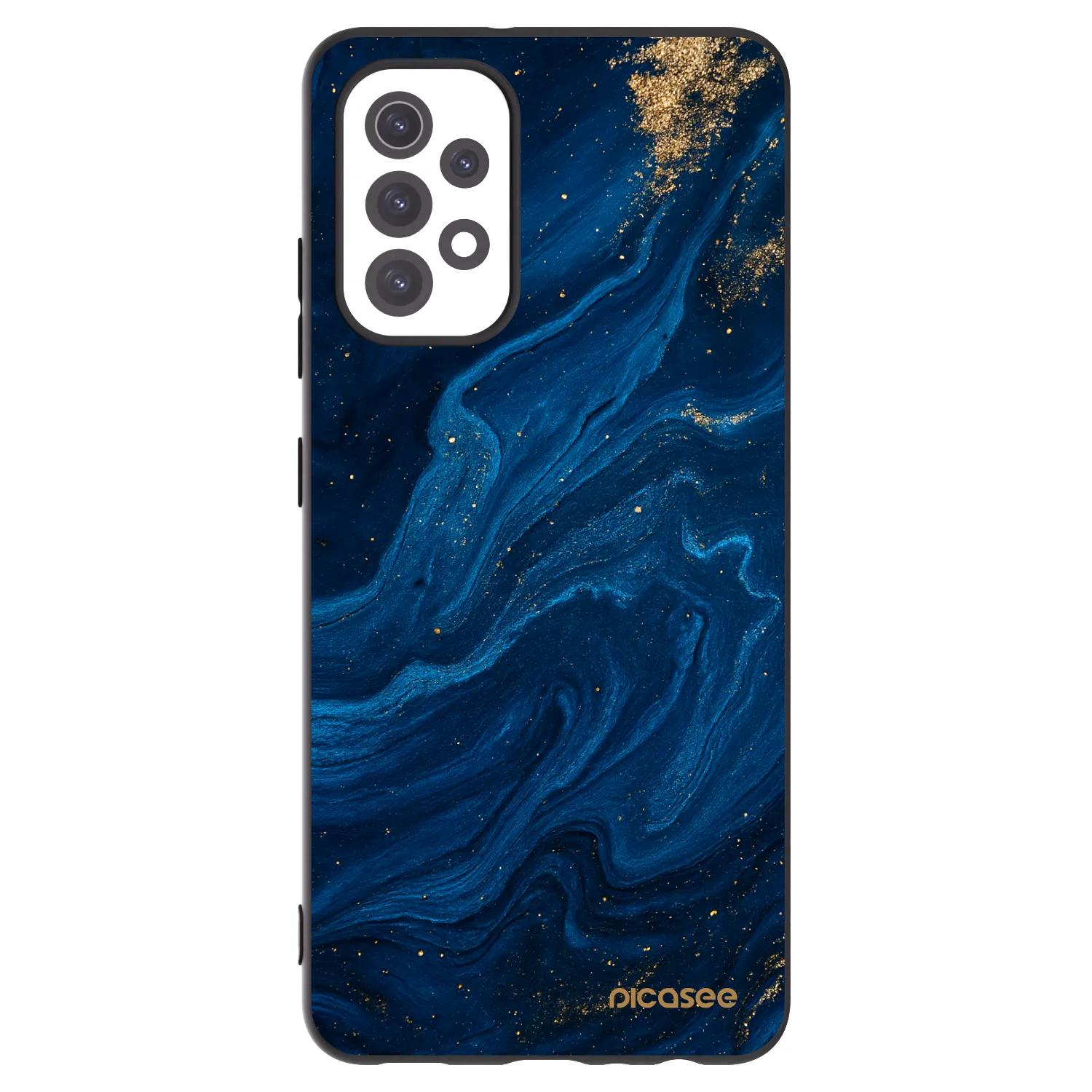 Picasee silikonowe czarne etui na Samsung Galaxy A32 5G A326B - Blue