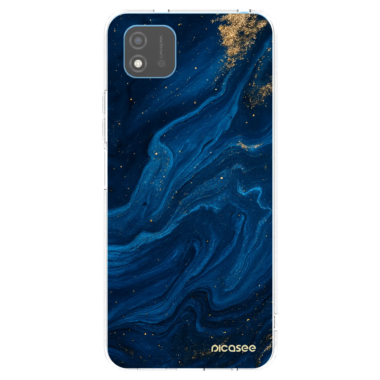 Picasee silikonowe przeźroczyste etui na Realme C11 (2021) - Blue