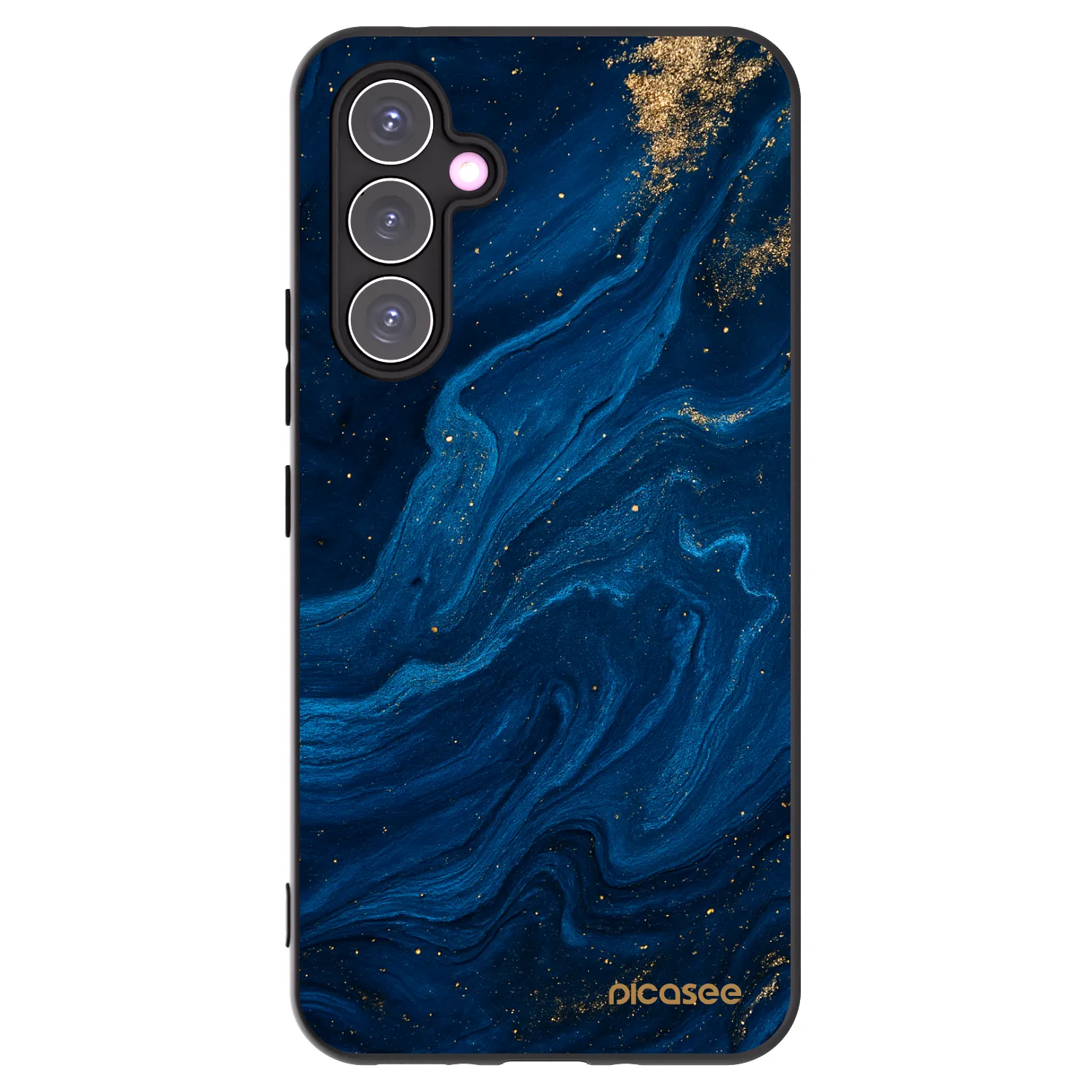 Picasee silikonowe czarne etui na Samsung Galaxy A54 5G A546B - Blue