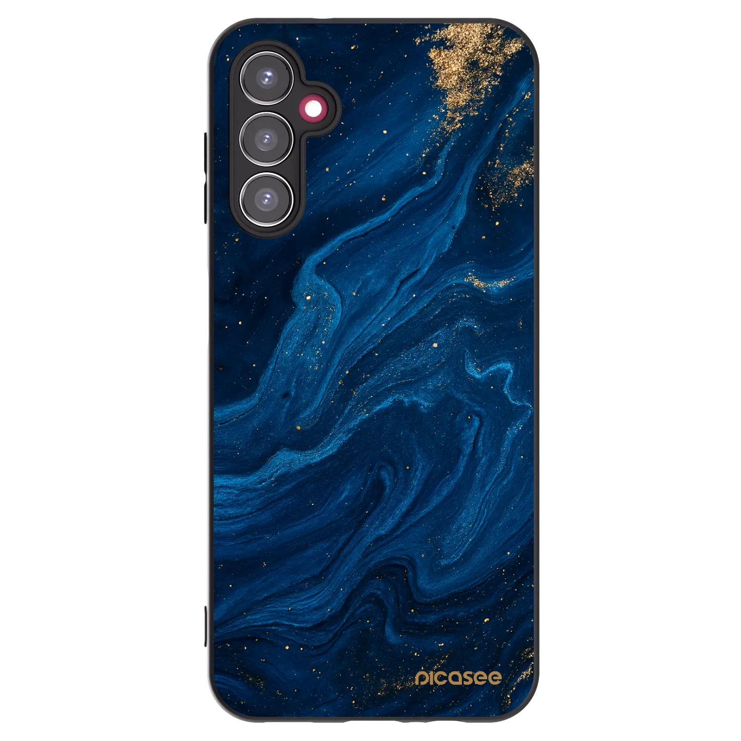 Picasee silikonowe czarne etui na Samsung Galaxy A14 4G A145R - Blue