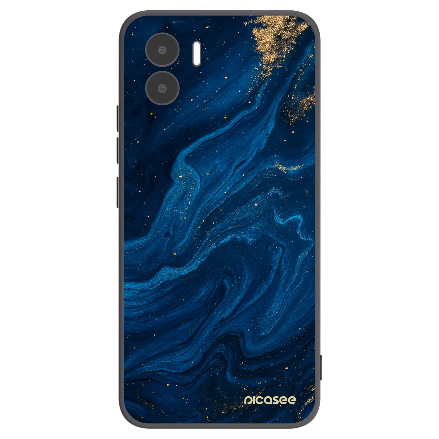 Picasee silikonowe czarne etui na Xiaomi Redmi A2 - Blue