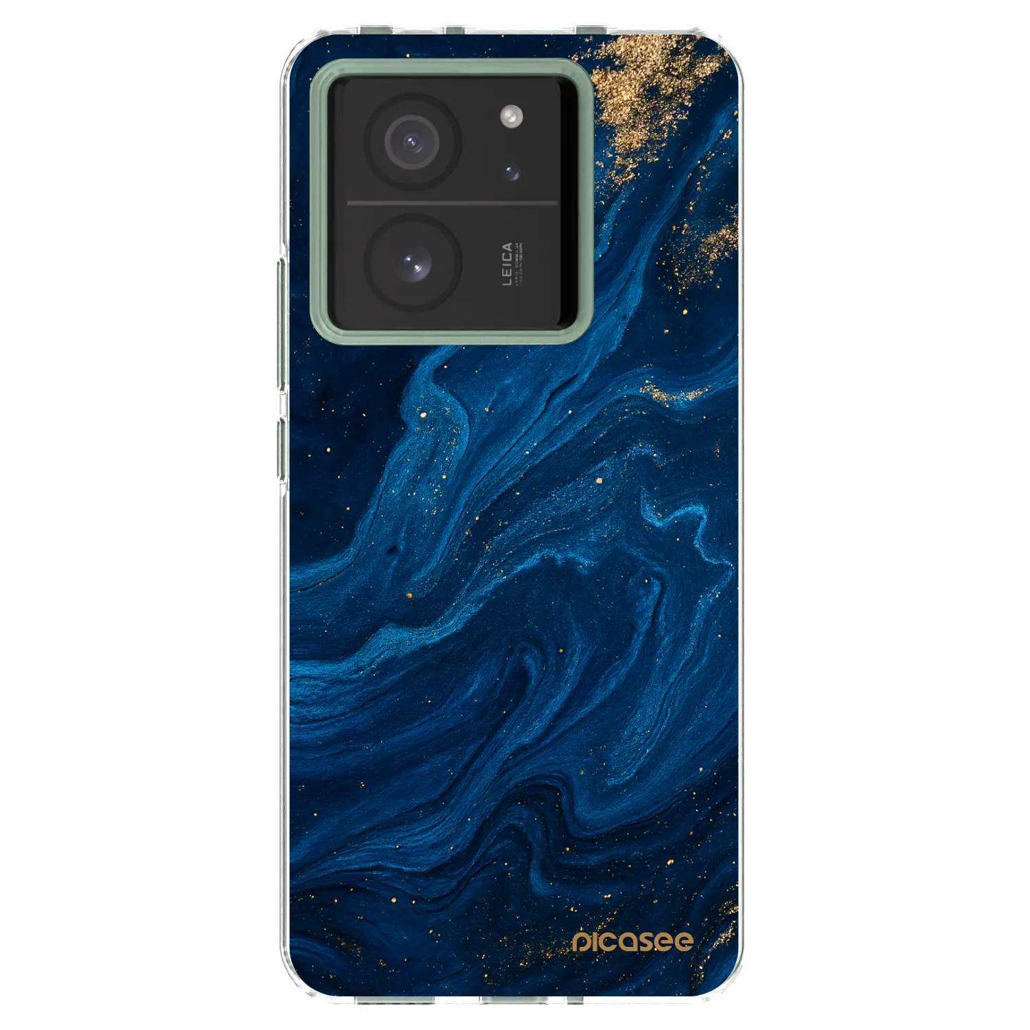 Picasee silikonowe przeźroczyste etui na Xiaomi 13T Pro - Blue