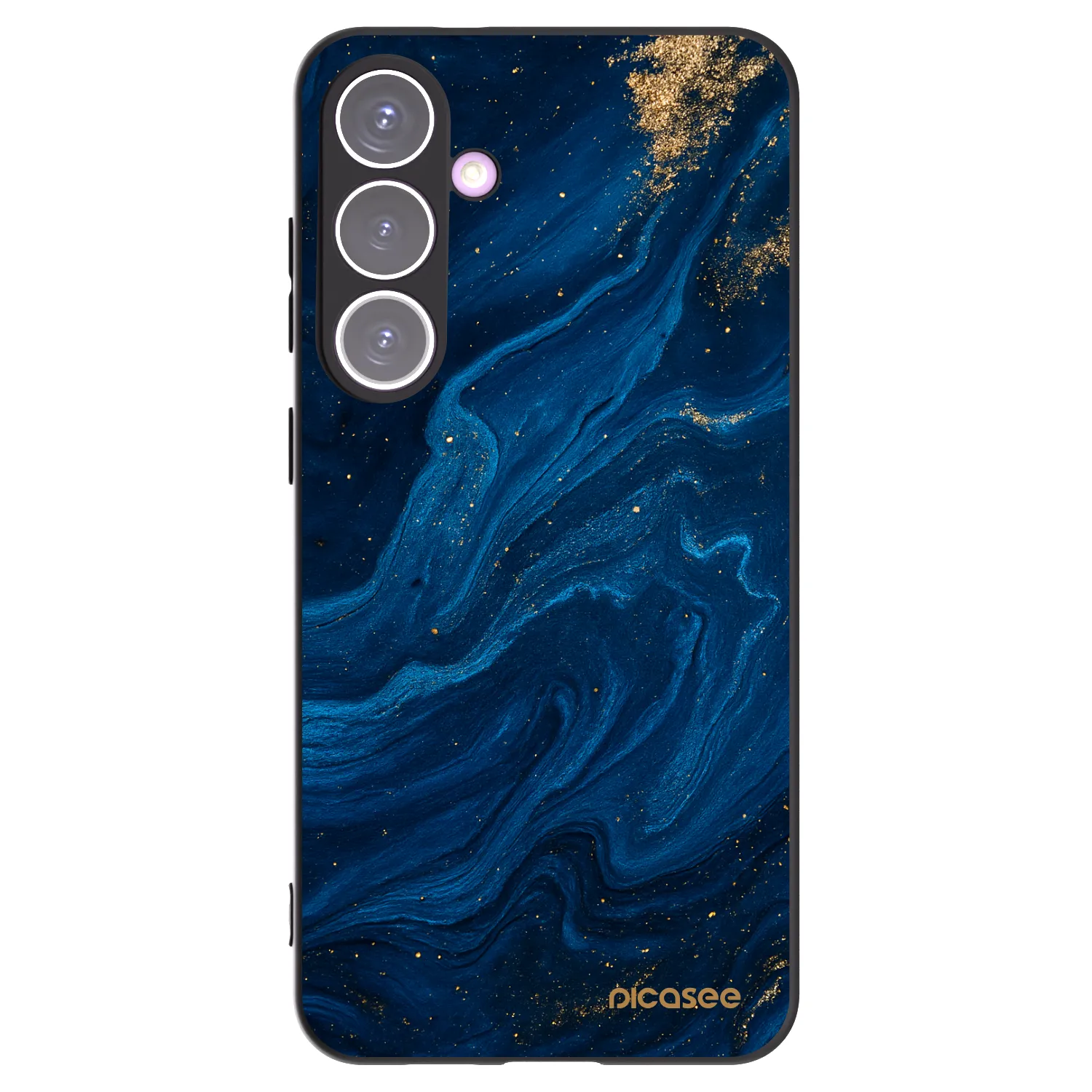 Picasee silikonowe czarne etui na Samsung Galaxy S24+ S926B 5G - Blue