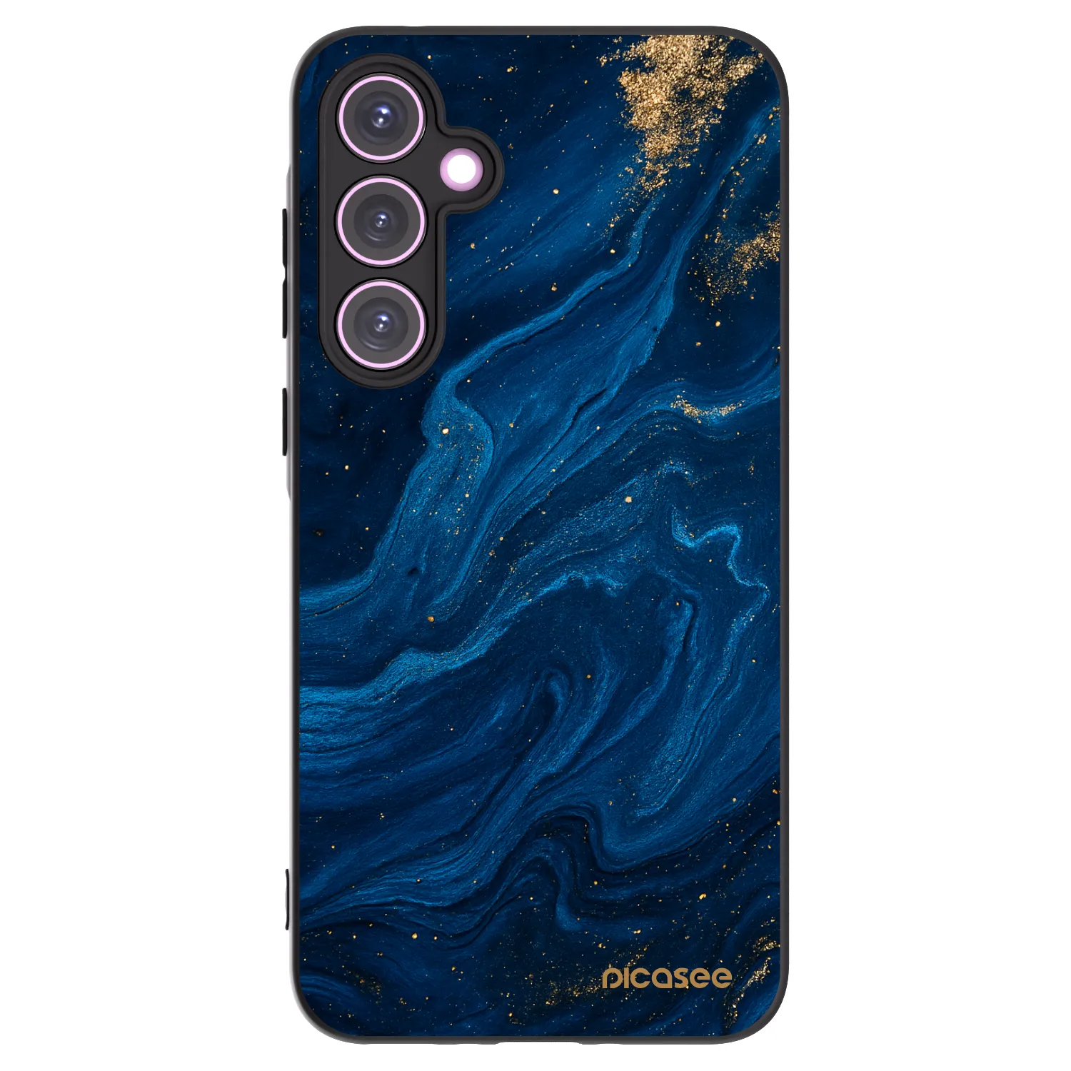 Picasee silikonowe czarne etui na Samsung Galaxy A35 5G A356B - Blue