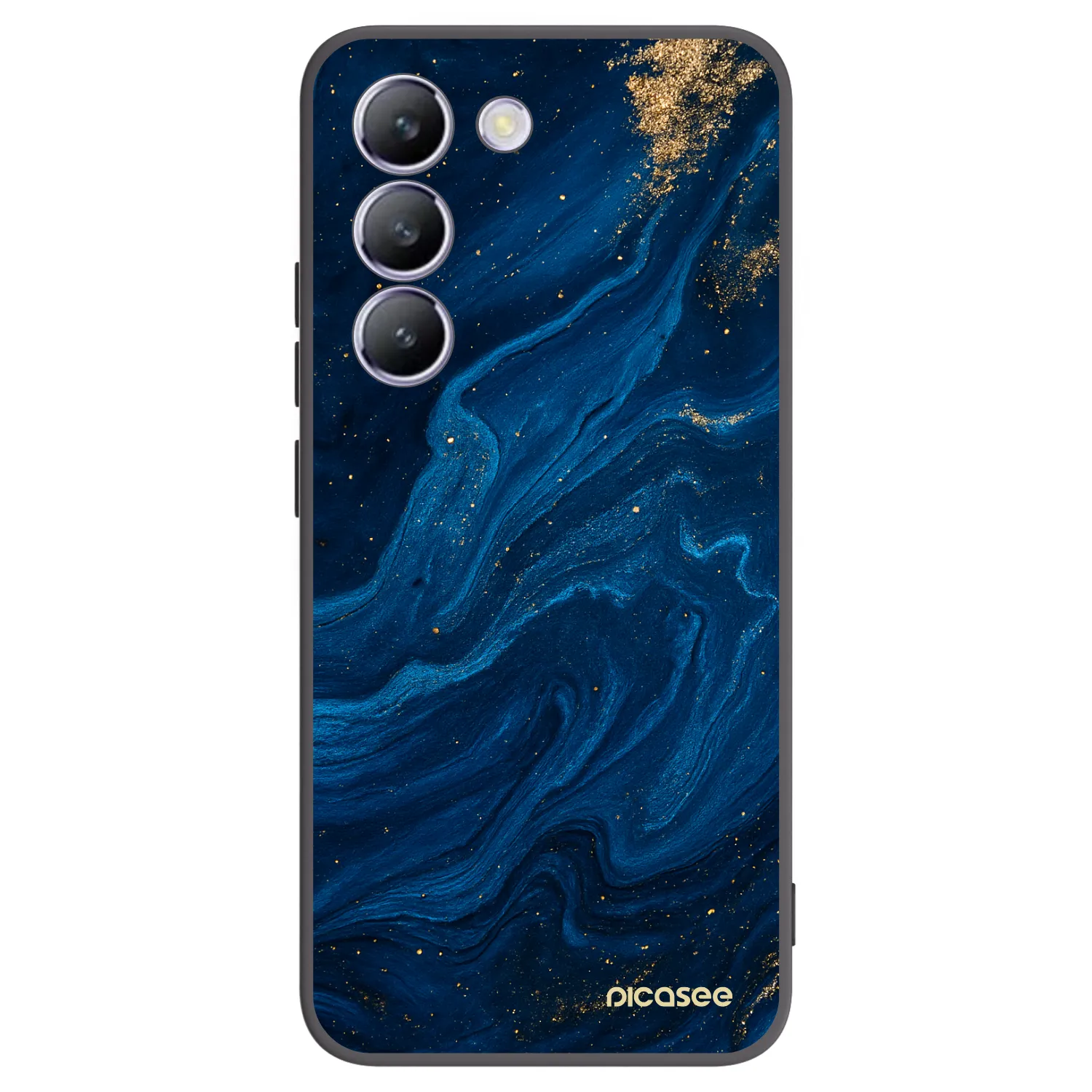 Picasee silikonowe czarne etui na Vivo V40 SE 5G - Blue