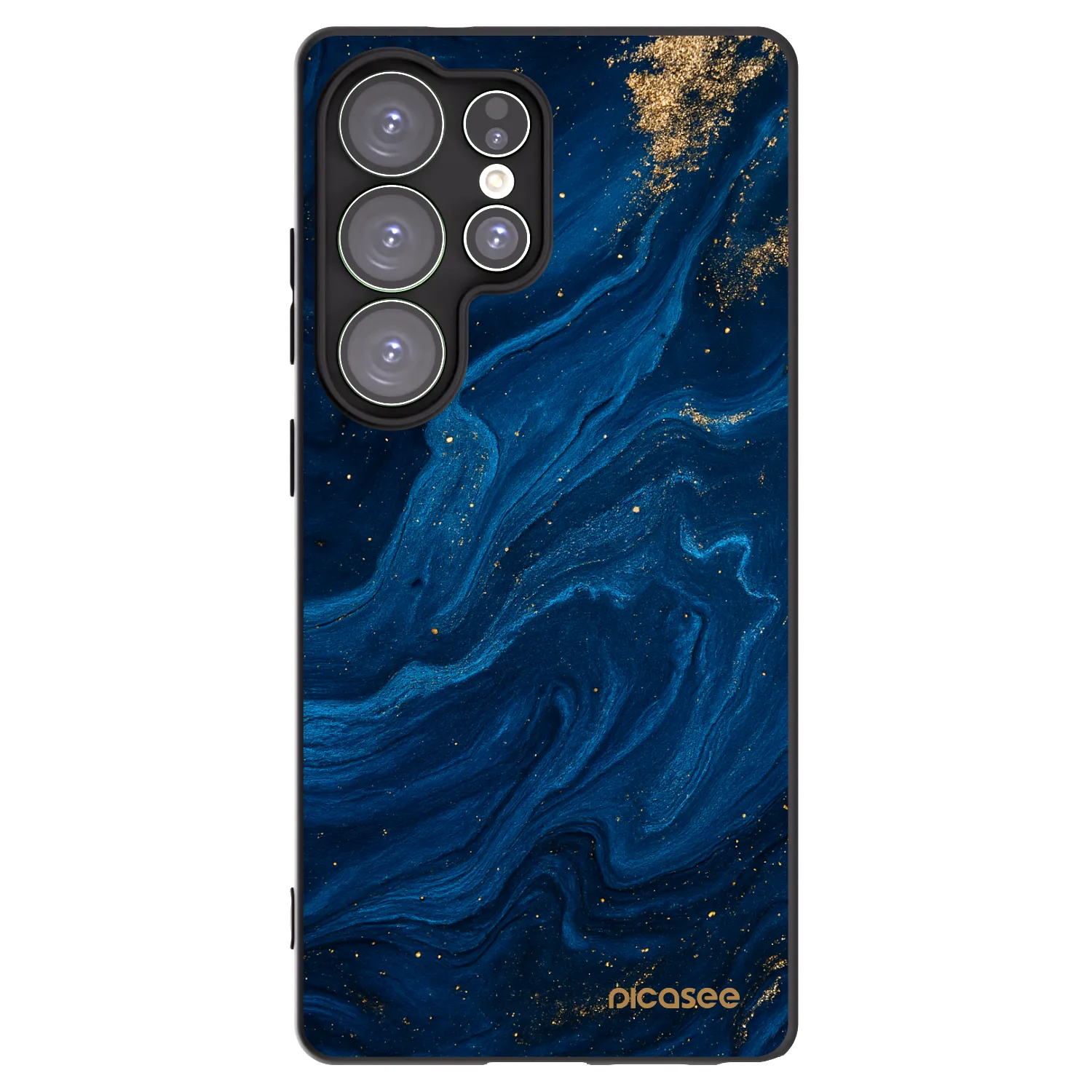 Picasee silikonowe czarne etui na Samsung Galaxy S25 Ultra 5G - Blue