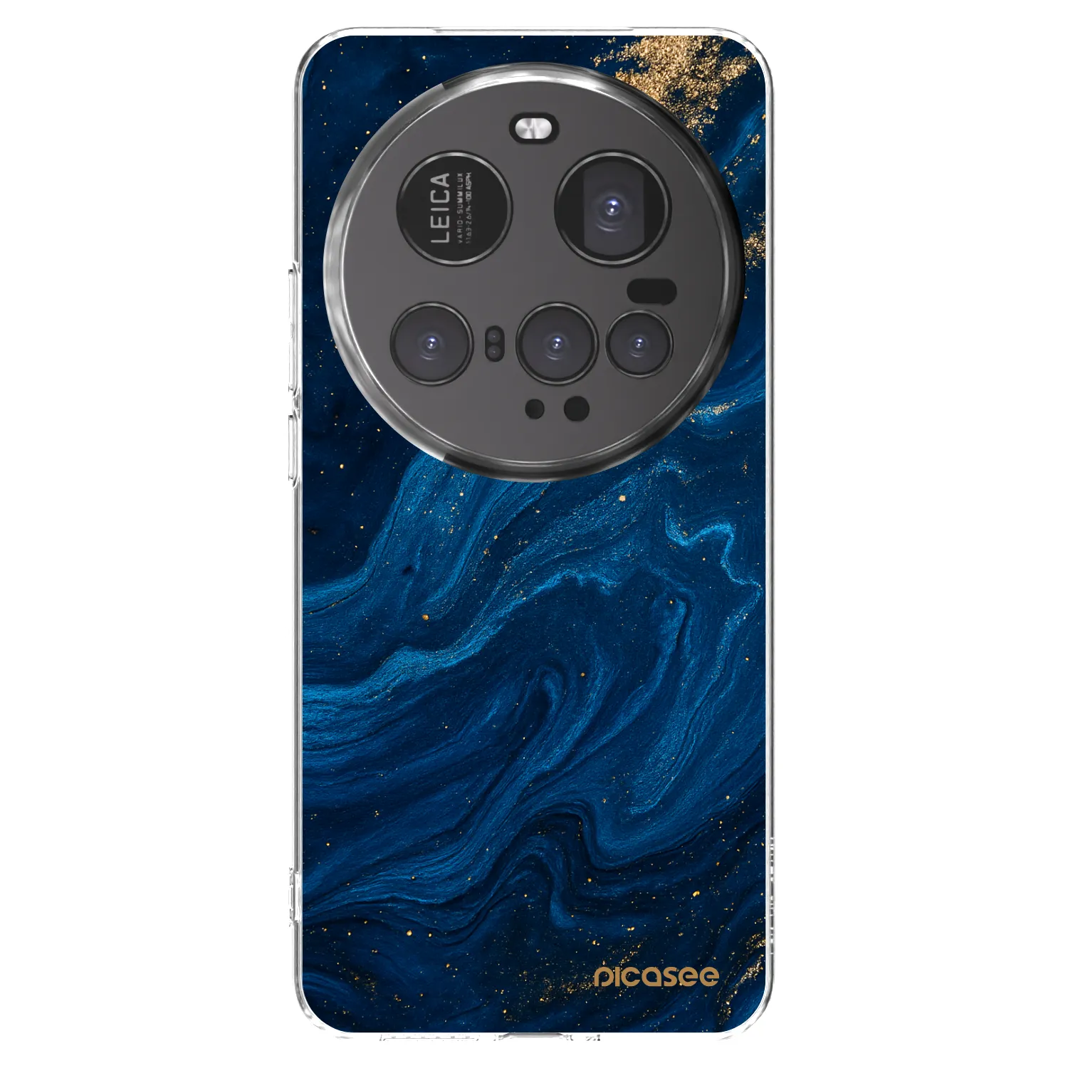 Picasee silikonowe przeźroczyste etui na Xiaomi 15 Ultra - Blue
