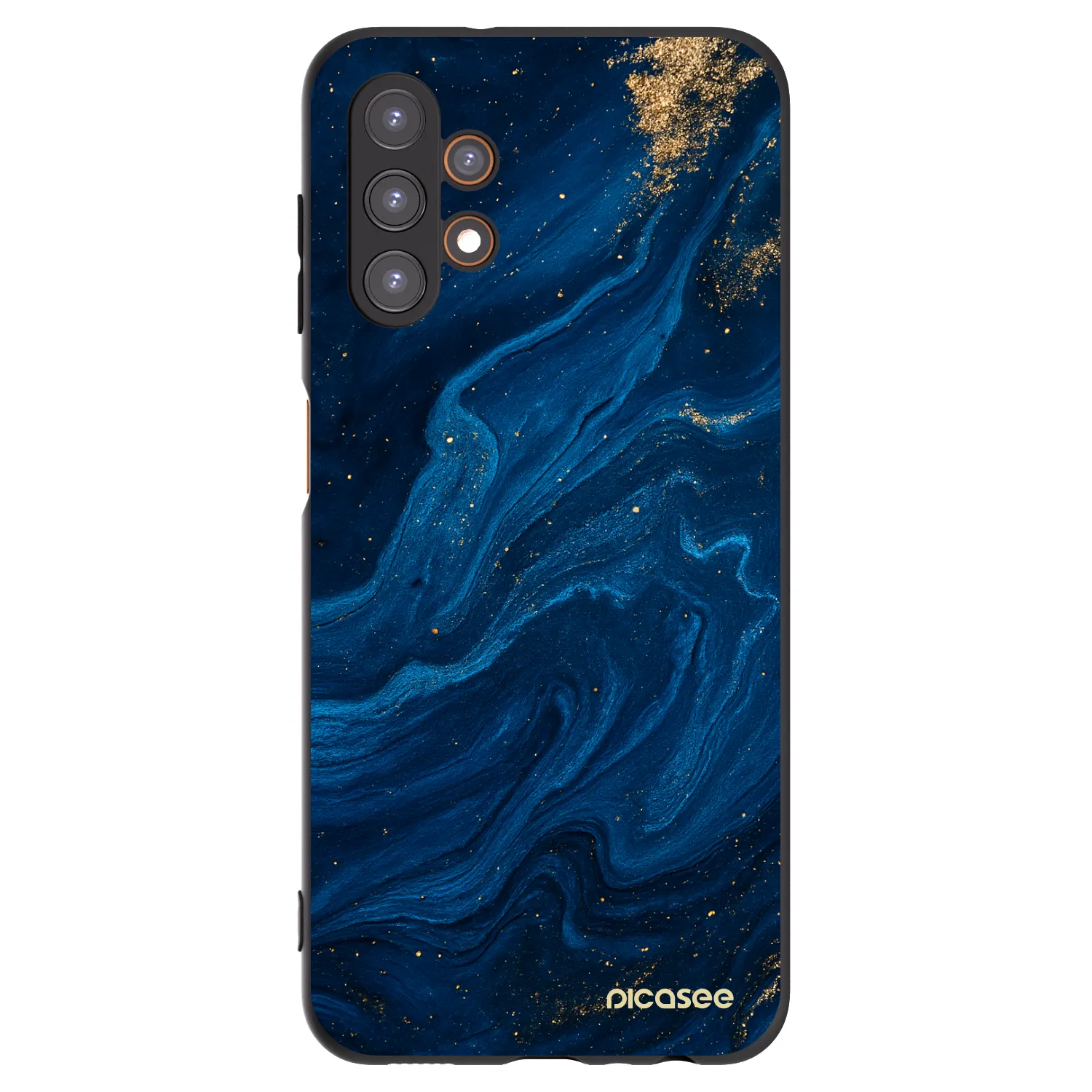 Picasee silikonowe czarne etui na Samsung Galaxy A13 5G - Blue