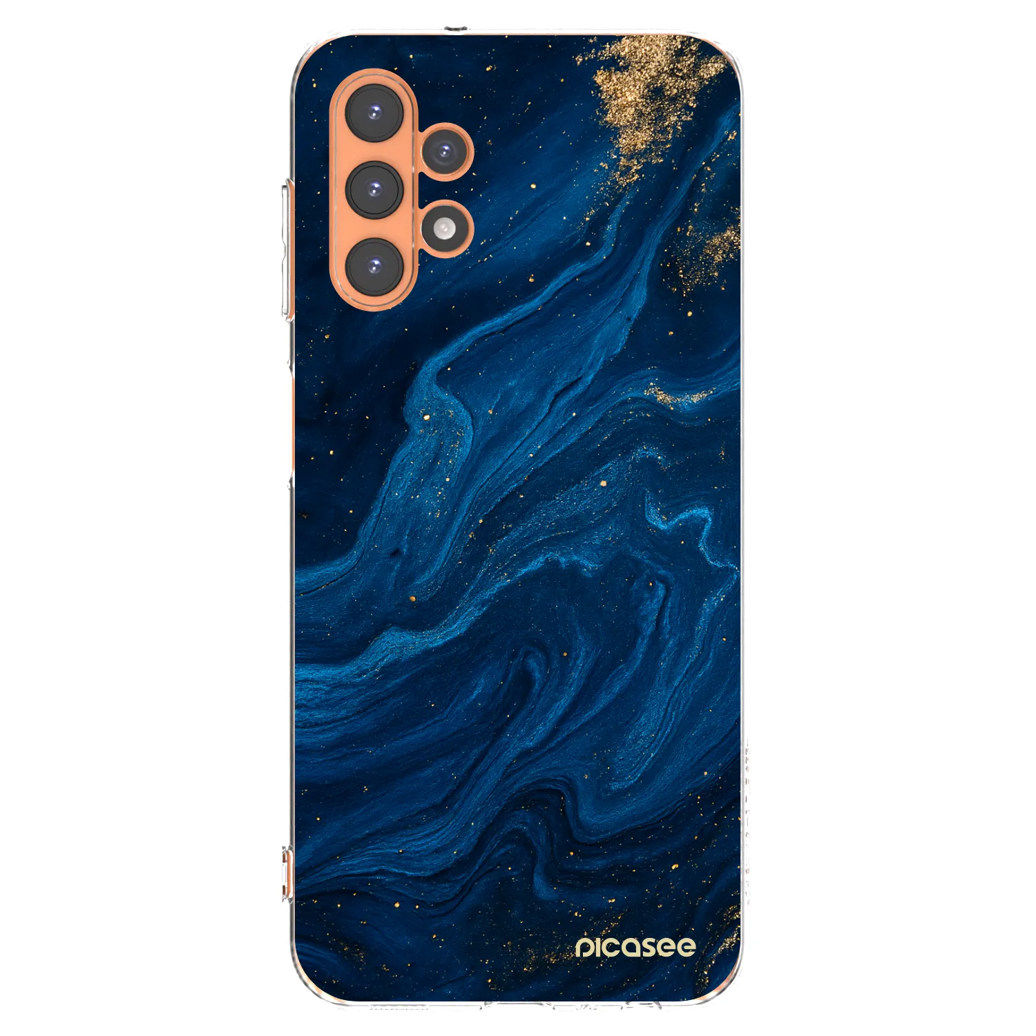 Picasee silikonowe przeźroczyste etui na Samsung Galaxy A13 5G - Blue