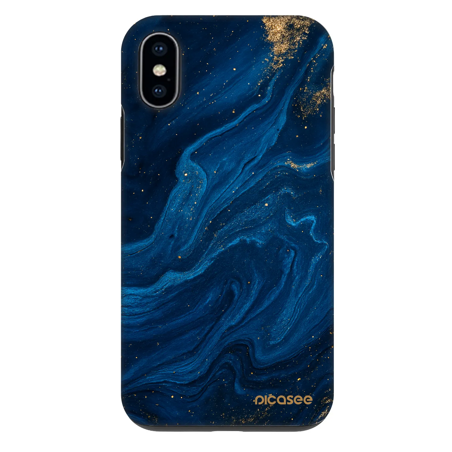 Picasee Fashion Case na Apple iPhone X/XS - Blue