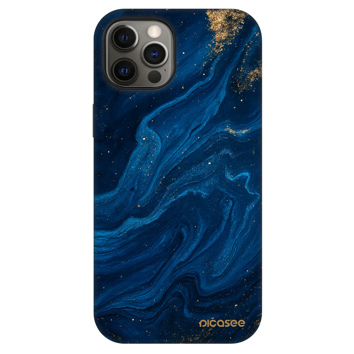 Picasee Fashion Case MagSafe na Apple iPhone 12 Pro - Blue