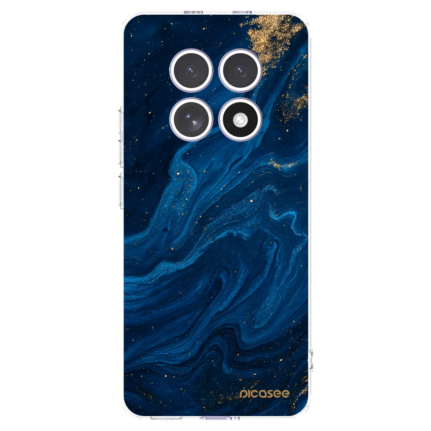Picasee silikonowe przeźroczyste etui na Xiaomi Redmi Note 15 4G - Blue