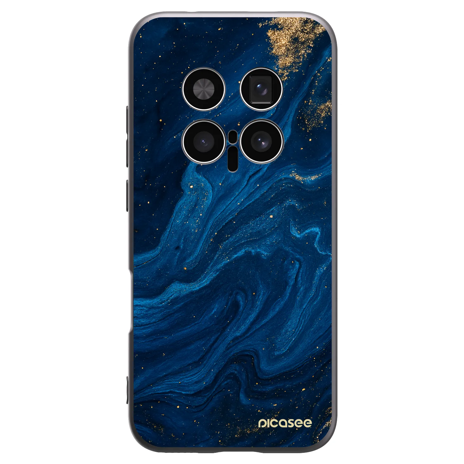 Picasee silikonowe czarne etui na Honor Magic8 Pro 5G - Blue