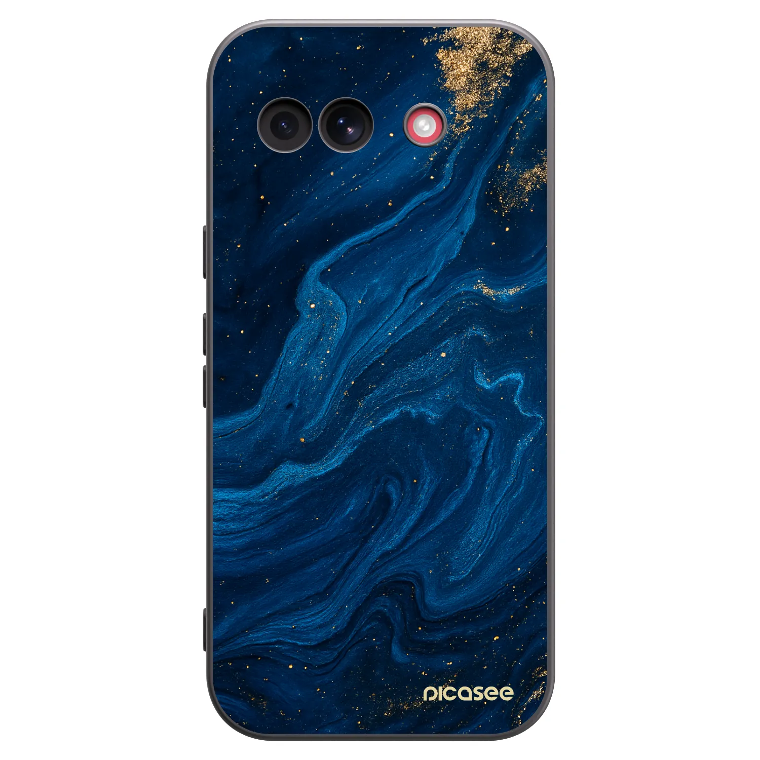 Picasee silikonowe czarne etui na Google Pixel 10a - Blue
