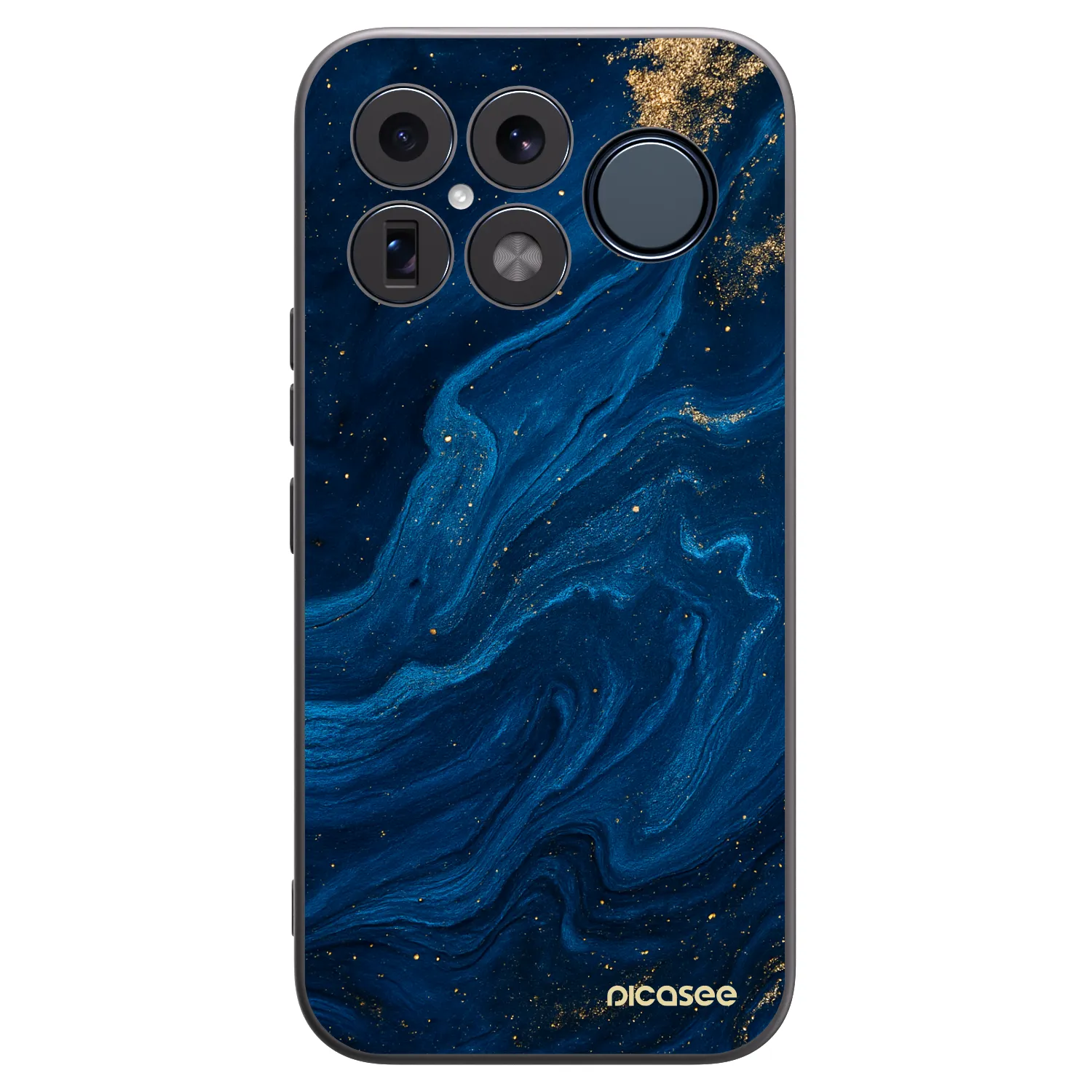 Picasee silikonowe czarne etui na Xiaomi Poco F8 Ultra - Blue