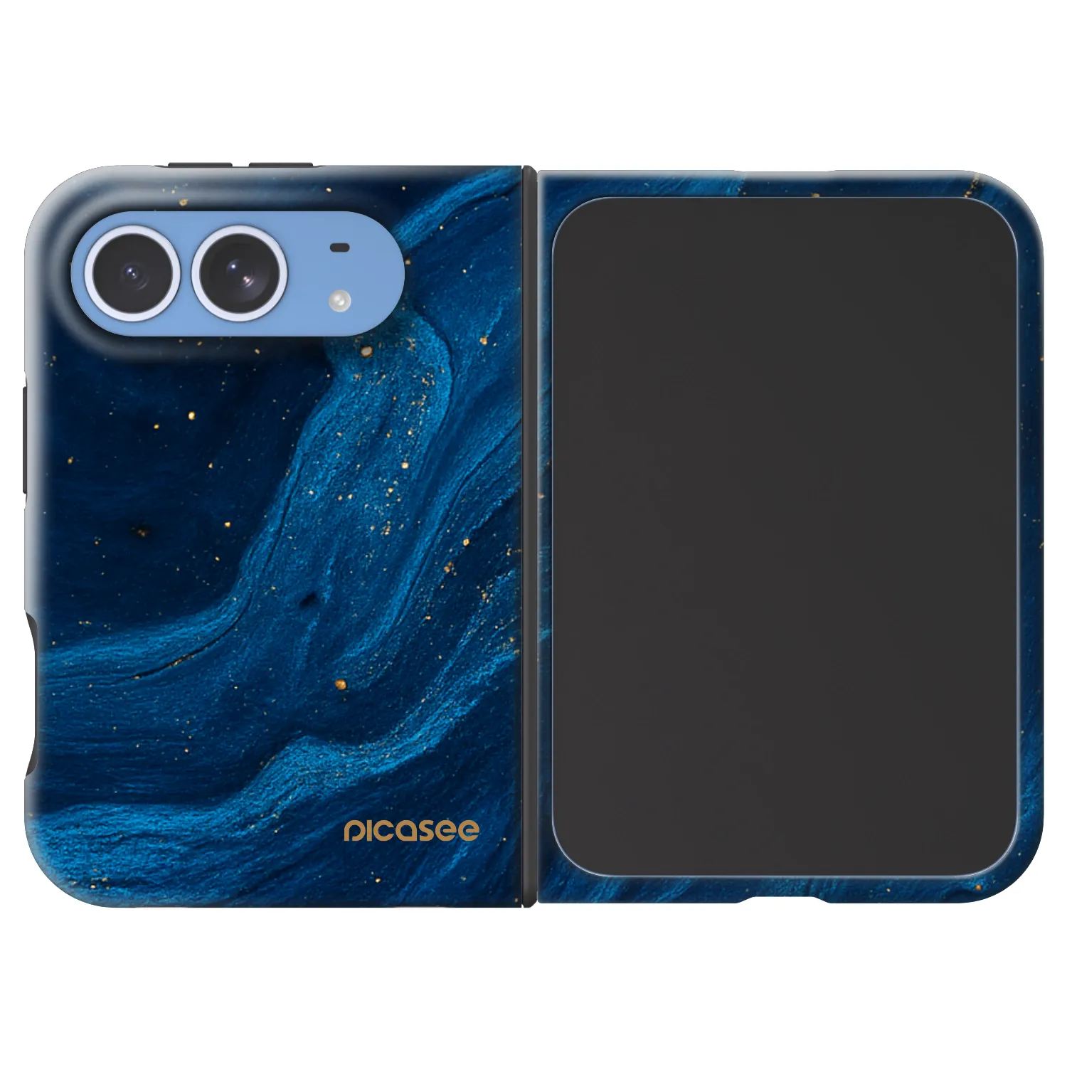 Picasee Fashion Case MagSafe na Apple iPhone Duo - Blue