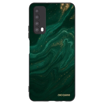 Picasee silikonowe czarne etui na Huawei P Smart 2021 - Green