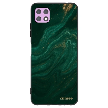 Picasee silikonowe czarne etui na Samsung Galaxy A22 A226B 5G - Green