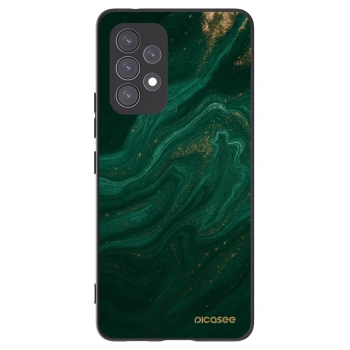 Picasee silikonowe czarne etui na Samsung Galaxy A53 5G A536 - Green