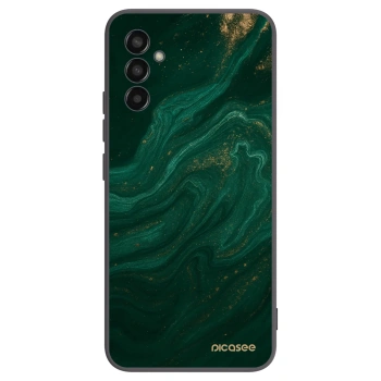 Picasee silikonowe czarne etui na Samsung Galaxy M13 M135F - Green