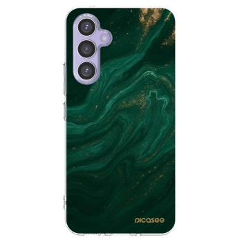 Picasee silikonowe przeźroczyste etui na Samsung Galaxy A54 5G A546B - Green