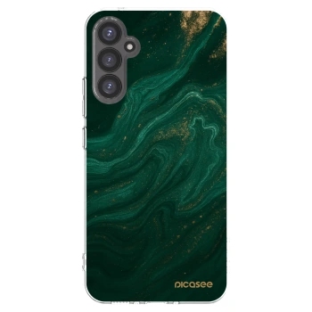 Picasee silikonowe przeźroczyste etui na Samsung Galaxy A34 5G A346B - Green