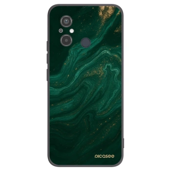 Picasee silikonowe czarne etui na Xiaomi Redmi 12C - Green