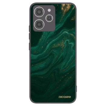 Picasee silikonowe czarne etui na Xiaomi Redmi 12 4G - Green