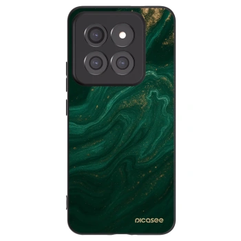 Picasee silikonowe czarne etui na Xiaomi 14 Pro - Green
