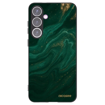 Picasee silikonowe czarne etui na Samsung Galaxy S24+ S926B 5G - Green
