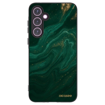 Picasee silikonowe czarne etui na Samsung Galaxy A35 5G A356B - Green
