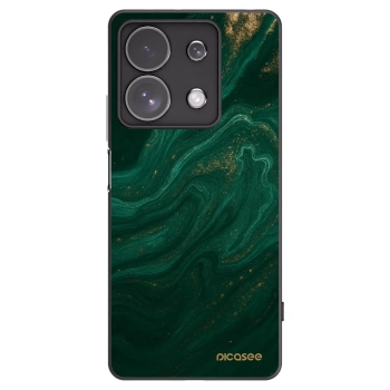 Picasee silikonowe czarne etui na Xiaomi Redmi Note 13 Pro 4G - Green