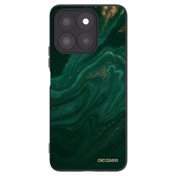 Picasee silikonowe czarne etui na Honor X8b - Green