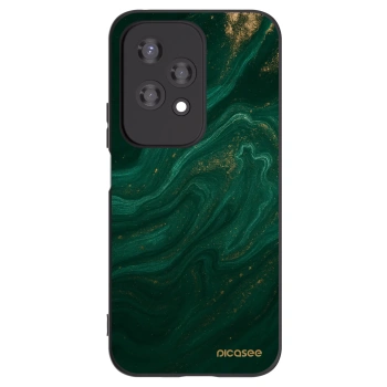 Picasee silikonowe czarne etui na Honor 200 Lite - Green