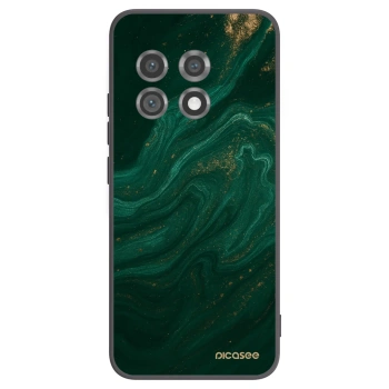 Picasee silikonowe czarne etui na OnePlus 11 5G - Green