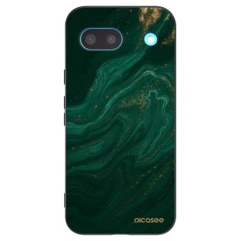 Picasee silikonowe czarne etui na Google Pixel 8 - Green