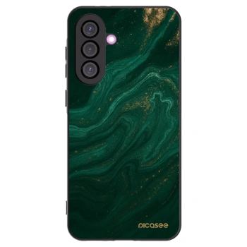 Picasee silikonowe czarne etui na Samsung Galaxy A56 5G A566B - Green