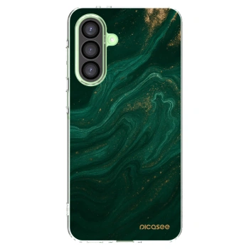 Picasee silikonowe przeźroczyste etui na Samsung Galaxy A26 5G A266B - Green