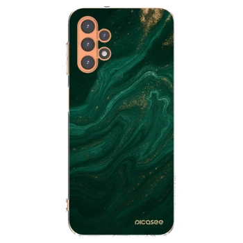Picasee silikonowe przeźroczyste etui na Samsung Galaxy A13 5G - Green