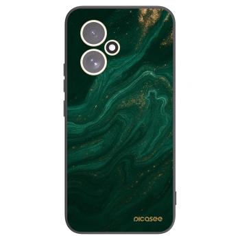 Picasee silikonowe czarne etui na Honor 400 5G - Green