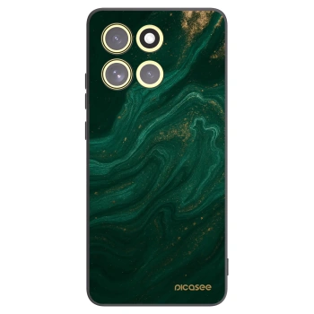 Picasee silikonowe czarne etui na Motorola Moto G86 5G - Green